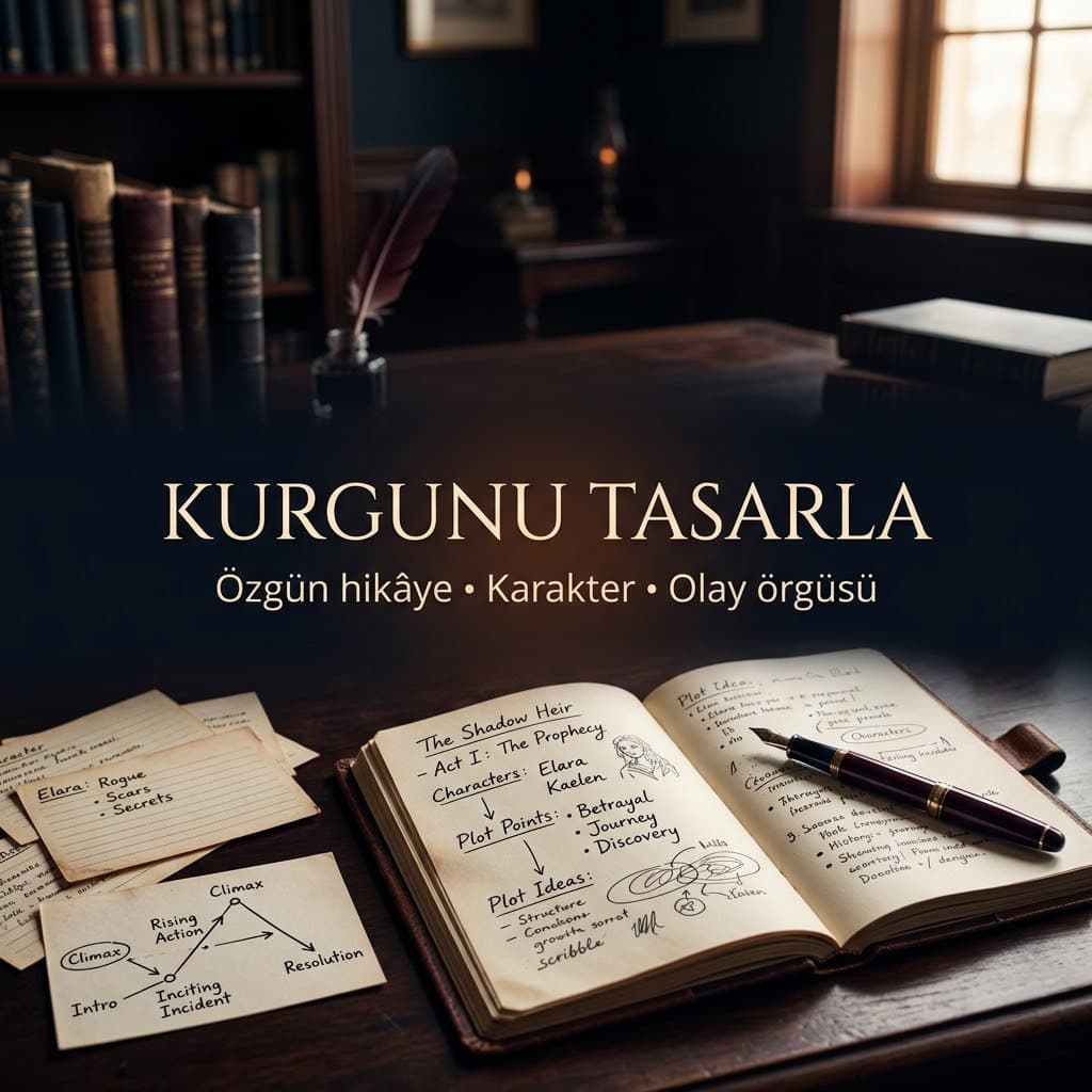 Özgün psikolojik gerilim, romantik ve gizemli kurgu