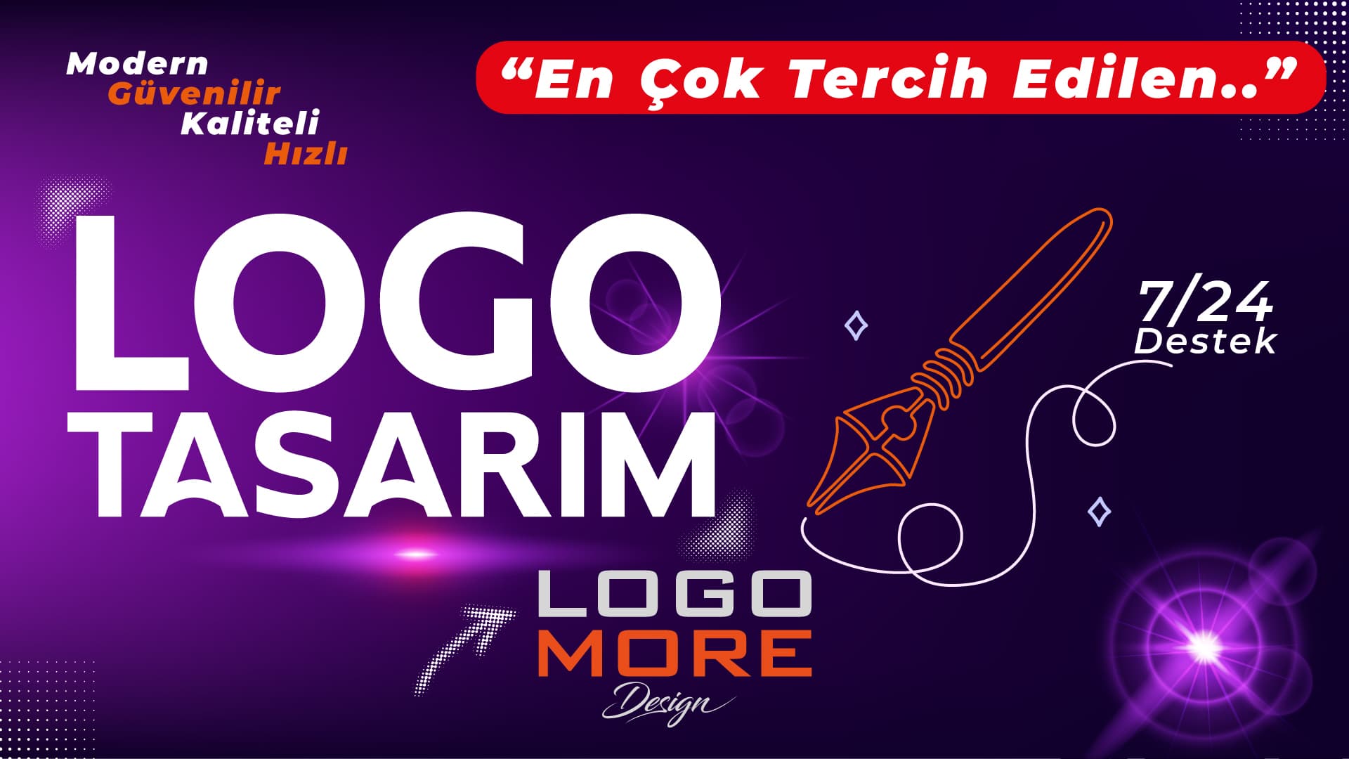Logonuzu özenle tasarlarım